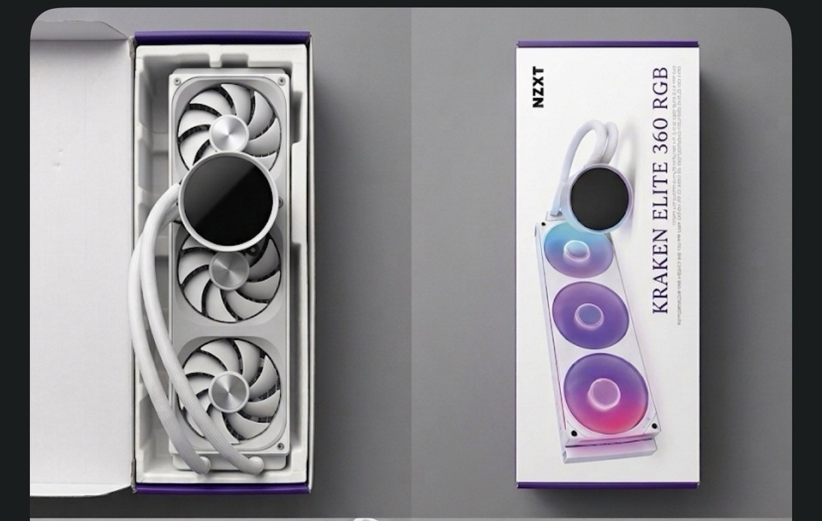 NZXT Kraken Elite 360mm 2025 RGB Liquid CPU Cooler – White | eBay