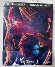 THE MARVELS ED STEELBOOK COLLECTOR BLU RAY 4K ULTRA HD NEUF SOUS CELLO