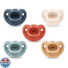 NUK Timeless Comfy Pacifier  100 Silicone, One-Piece Design  BPA-Free, Gen