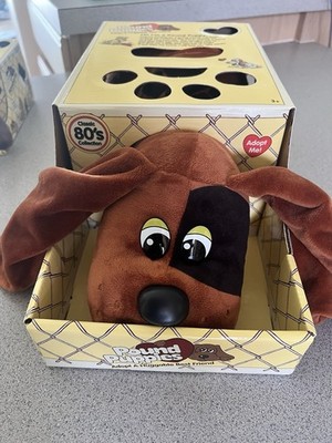 Pound Puppies Full Size New in Box Hasbro 2018 Classic 80s Vintage Brown Dog