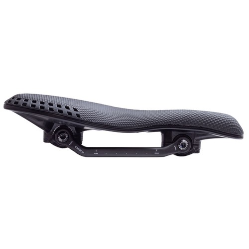 Bike Yoke Sagma 3D Carbon Saddle, 130 - Black - Picture 2 of 2