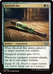Baseball Bat 209 Duskmourn: House of Horror Uncommon MTG