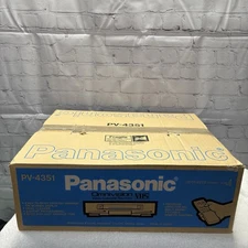 Panasonic PV-4351 Video Cassette Recorder VCR w/ Remote New Open Box
