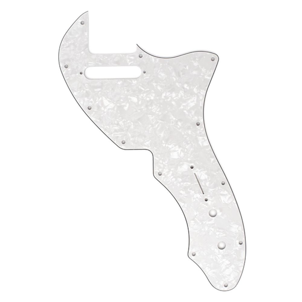 Fender '69 Telecaster Thinline Scratchplate/Pickguard (White Pearloid)