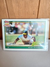 1991 Topps - Rickey Henderson #670