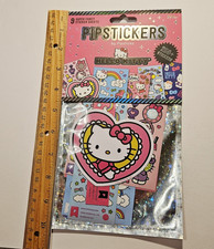 Pipstickers Lot 1 Package Hello Kitty Grab Bag Super Fancy 9 Stickers NIP 2024