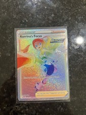 Pokemon Rainbow Secret Rare Korrina's Focus 174/163 Battle Styles English NM+ on eBay
