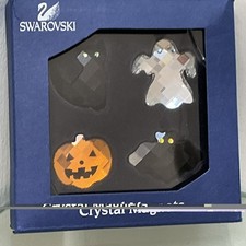 Calamite Cristallo Swarovski My Little Halloween Friends Set di 4 nuove con scatola