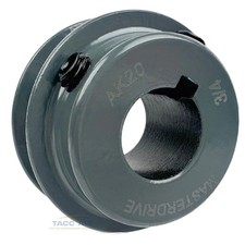 AK20-3/4 Cast Iron 2" Single Groove Pulley A Section V Belt 4L 3/4" Shaft Bore