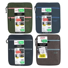 Five Star Carry-All Zipper Binder: 1 in. / 375 sheet capacity (Color May Vary)