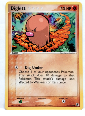 2004 POKEMON DIGLETT 61/112 BASIC CARD | eBay
