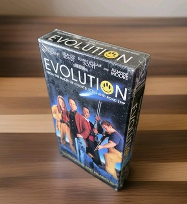 Evolution VHS Movie 2001 BRAND NEW SEALED Dreamworks David Duchovny Sci-Fi