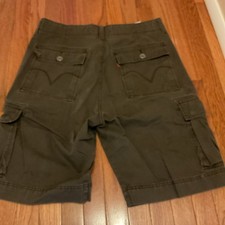 Levi Strauss Signature Cargo Men's Shorts Brown, Size 36, Cotton Blend