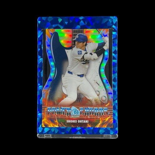 SHOHEI OHTANI FLAME DIE CUT REFRACTOR 2026 Bowman Chrome Power Chords Insert