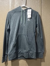 Adidas Sweatshirt Climawarm Ultimate Hoodie Size M Hooded Sweatshirt Pink Gray