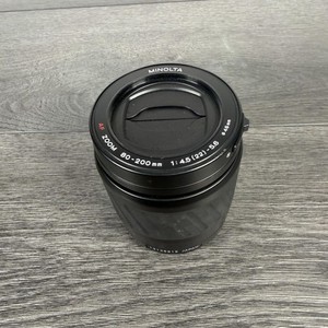 Minolta AF 80-200mm F/4.5-5.6 Telephoto Zoom Lens Minolta A Mount 46mm Japan