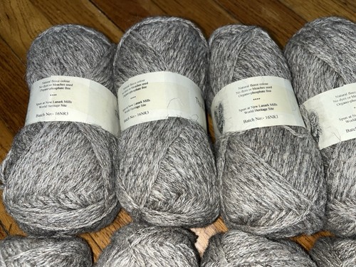 10 Skeins of New Lanark Mills North Ronaldsay Orkney Island Wool 100 g each Aran - Picture 6 of 10