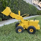 Vintage Tonka Mighty Turbo Diesel Front Loader XMB-975 Metal Construction Truck!