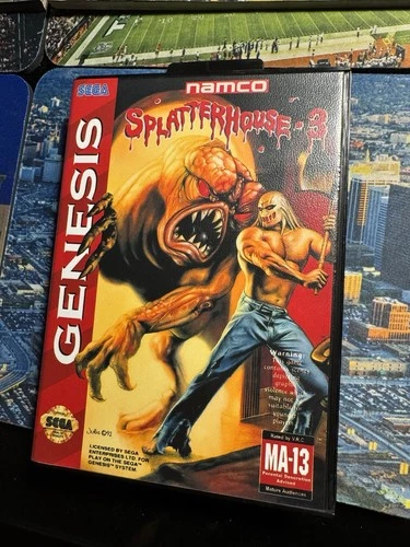 Vintage Splatterhouse 3 Sega Genesis 1993 MINT Tested Complete with Manual CIB
