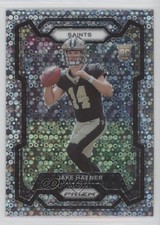 2023 Panini Prizm Rookies No Huddle Prizm Jake Haener #374 19fe
