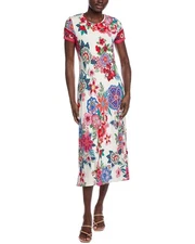 Johnny Was The Janie Favorite Cap Sleeve Dress- Ka Women's