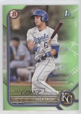 2022 Bowman Prospects Neon Green Border 266/399 Luca Tresh #BP-136 00gy