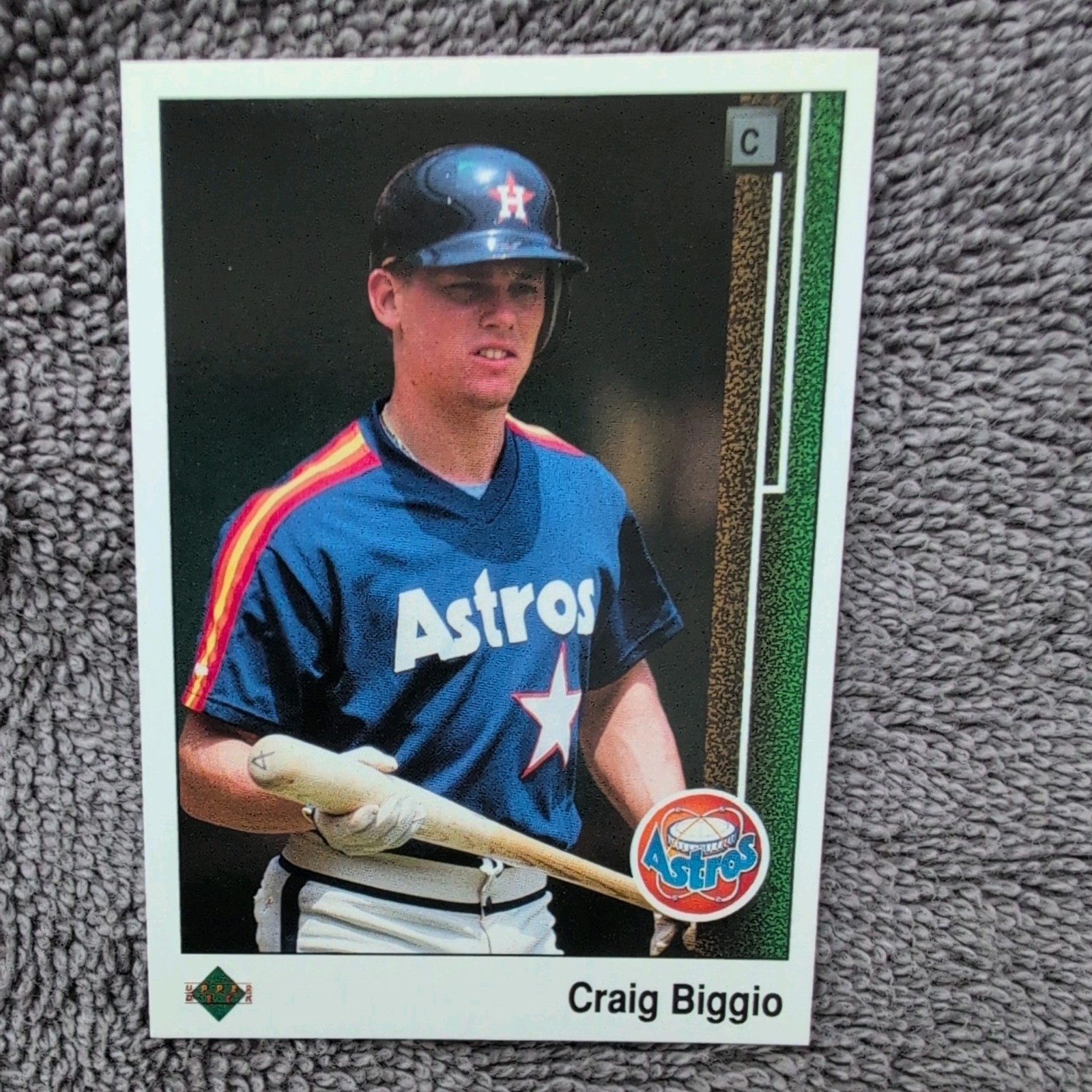 1989 Upper Deck #273 Craig Biggio Rookie Houston Astros HOF - Free Shipping