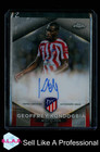 GEOFFREY KONDOGBIA TOPPS AU-KO 07/75 2023 ATLETICO DE MADRID ENGLISH AUTO