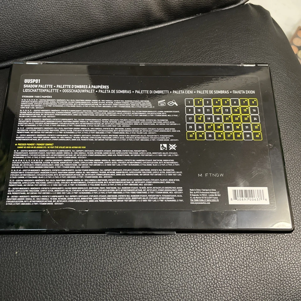 NYX Professional Makeup Ultimate Utopia Palette 40 Creamy & Dazzling Shades - Image 2 of 2