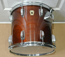1980s LUDWIG USA SUPER CLASSIC 13" TOM in MAHOGANY STAIN for YOUR DRUM SET K807