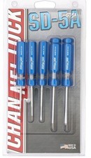 Juego de destornilladores Channellock SD-5A 5 piezas Precisión Profesional - Acero aleado