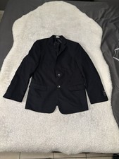 Calvin Klein Boys Navy Blue Formal Blazer Jacket Size 14 Regular