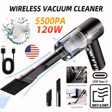 120W Cordless Handheld Vacuum Cleaner Small Mini Portable Car Auto Home Wireless
