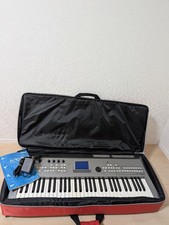 YAMAHA MM6 Music Synthesizer Keyboard 61 Keys Tested Working with Soft Case