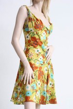 NEW DOLCE & GABBANA 100% SILK FUN DRESS