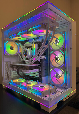 PCケース(自作PC用) 14900k 4090 i9 14900K Gaming PC NVIDIA RTX 4090 - 64GB DDR5 RGB! 6000Mhz