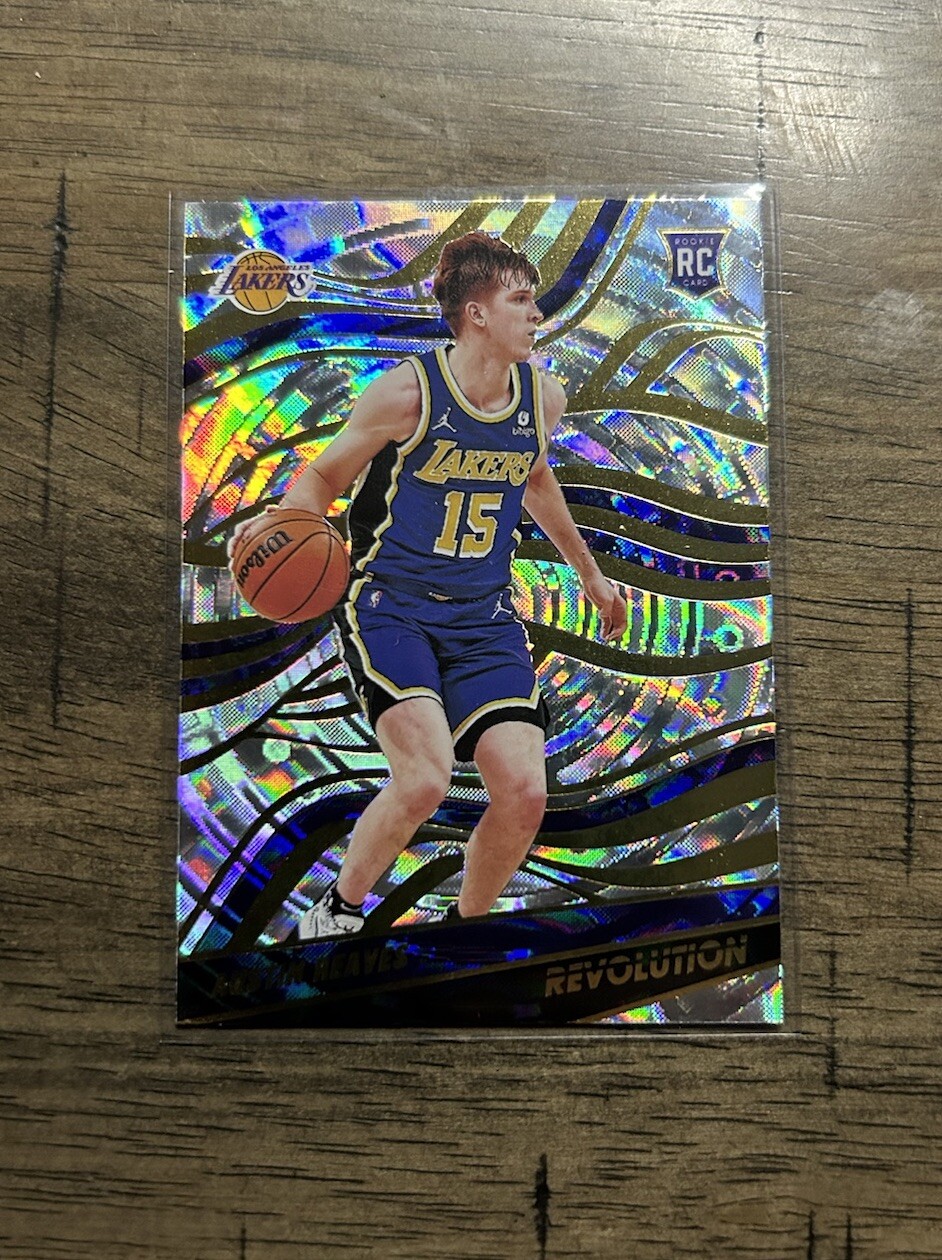 2021-22 Revolution Basketball Austin Reaves RC #132 Fractal | LA Lakers