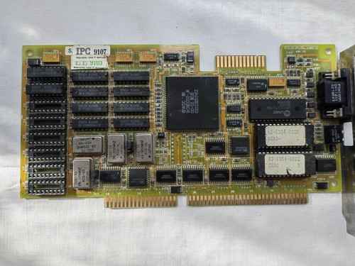 WDC Western Digital,WD90C00-JK 16 Bit ISA VGA Video card,Grafikkarte