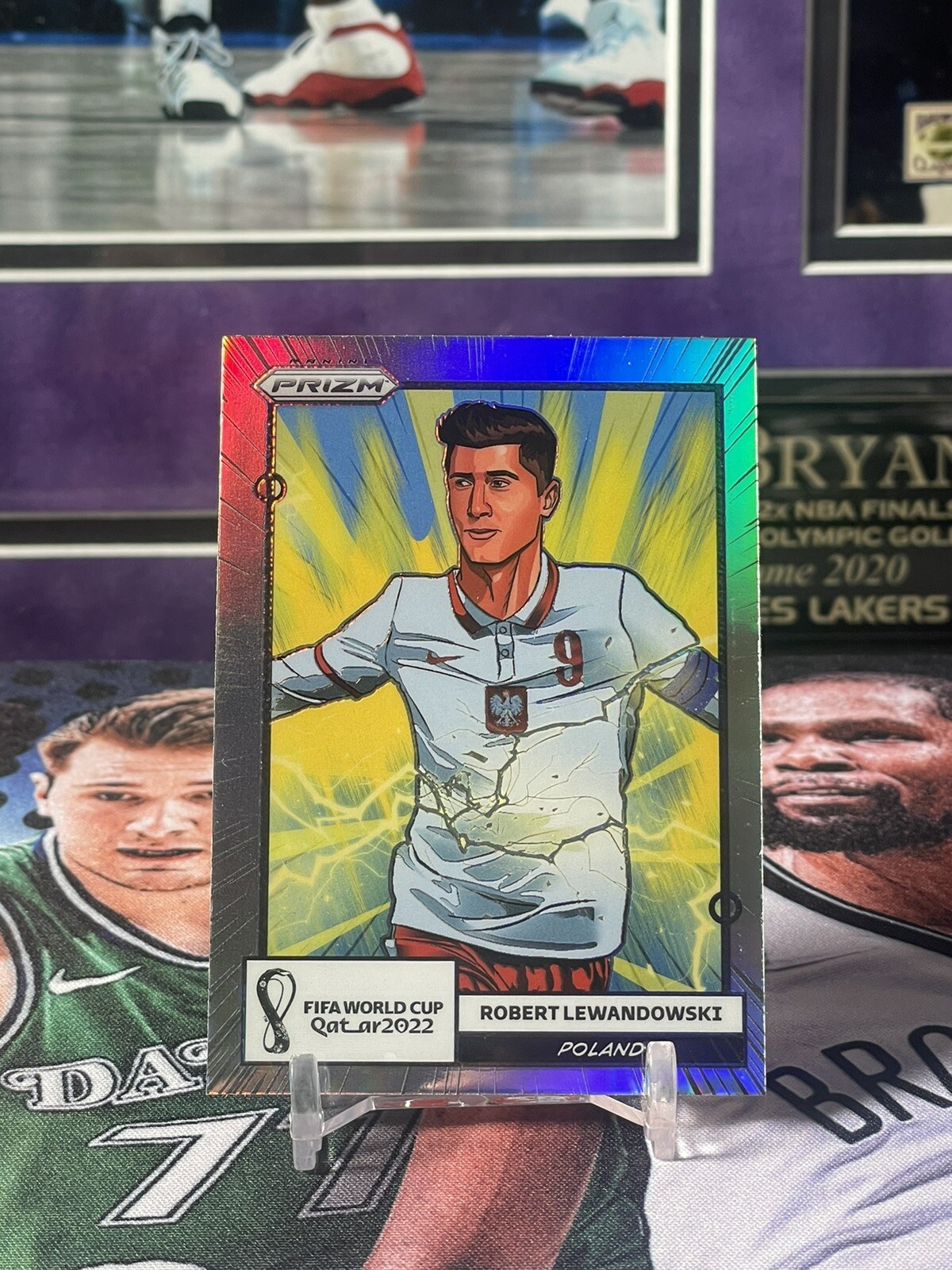 robert lewandowski 2022 Prizm World Cup  Manga Case Hit #SSP  #15