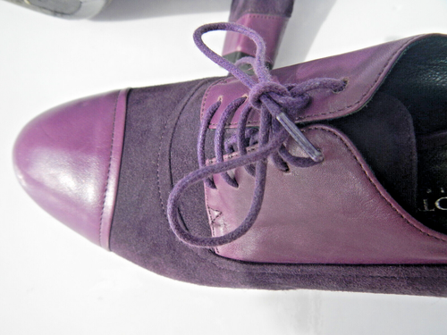 Dario Giotti Designer High Heel Plateau Hochfront Schnür Pumps Leder 37 Sammler - Bild 5 von 14