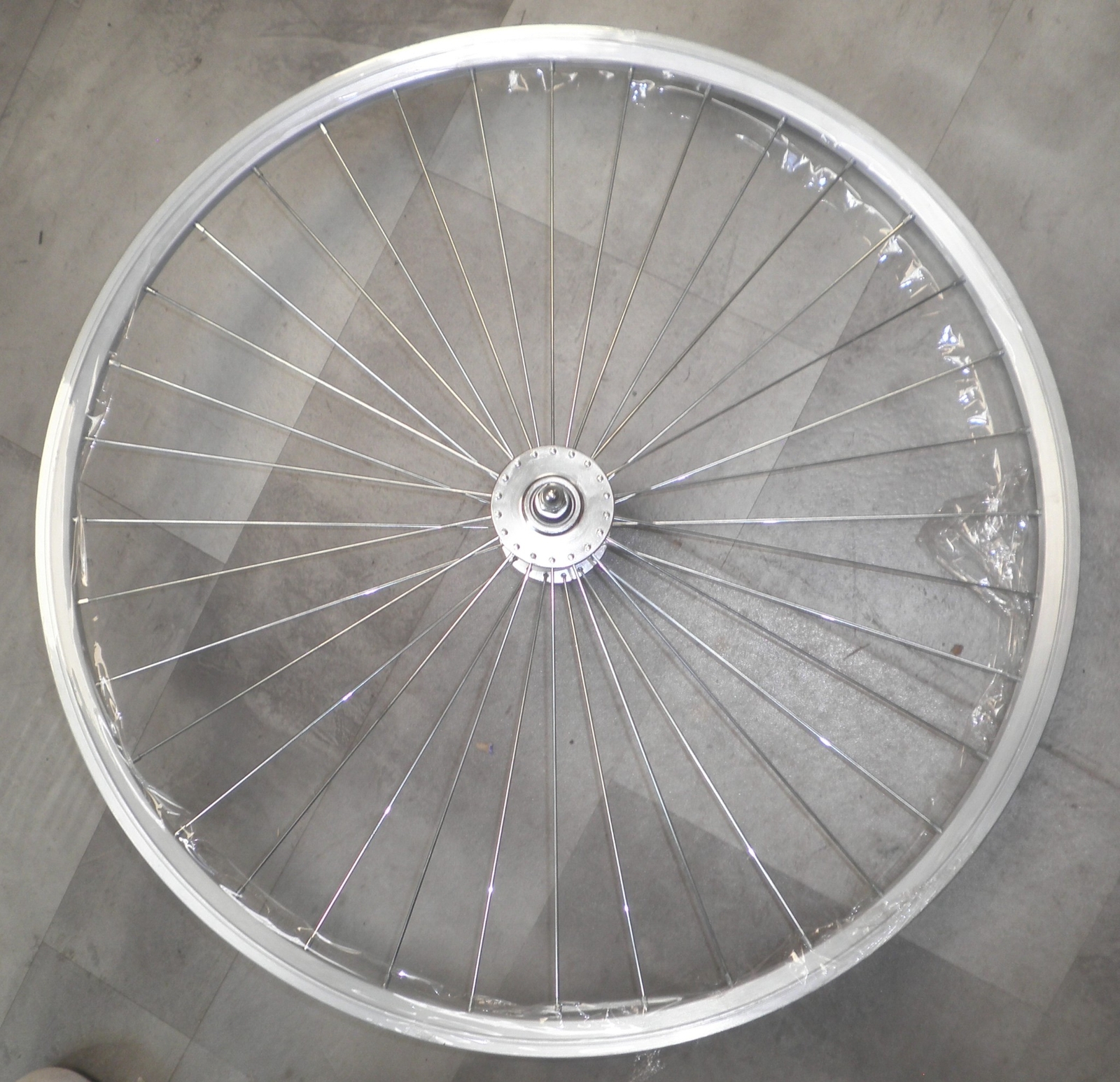 Silver Rims E Bike FRONT 700C SILVER ALUMINUM RIM/HUB BICYCLE RIM FWH50 | eBay