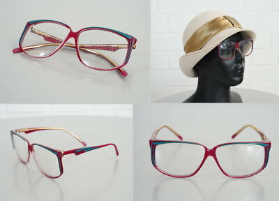 Divina Brille by Gambini No 91 Oversized Lesebrille Bunt Vintage 50er 60er Jahre