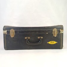 Ludwig 8x14"50-60s Hard Shell Fiber Snare Drum Case USA Stick/Stand Vintage 6.5"