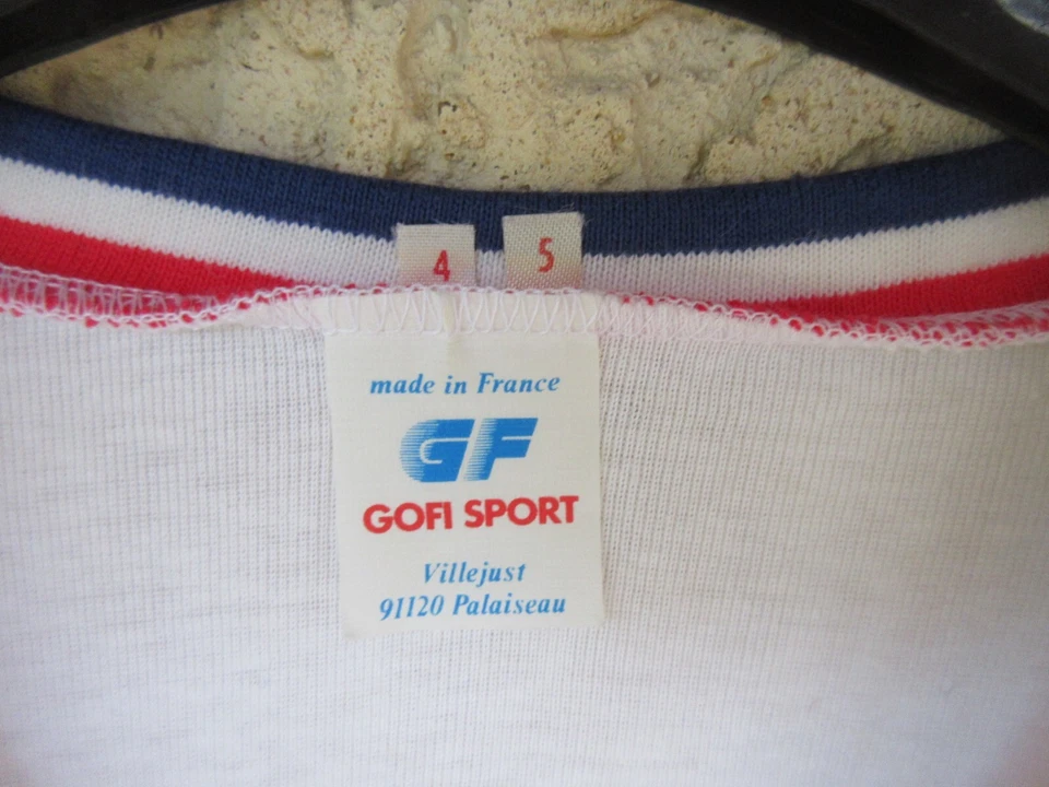 Maillot FESTIVAL INTERNATIONAL ESPOIRS TOULON vintage années 80 shirt coton 4/5 - Photo 2/4