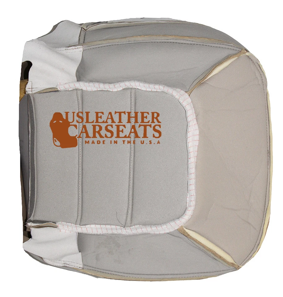 Ford Expedition Eddie Bauer 2004-2006 parte inferior del lado del conductor cubierta de asiento de cuero tostado Foto 3 de 4