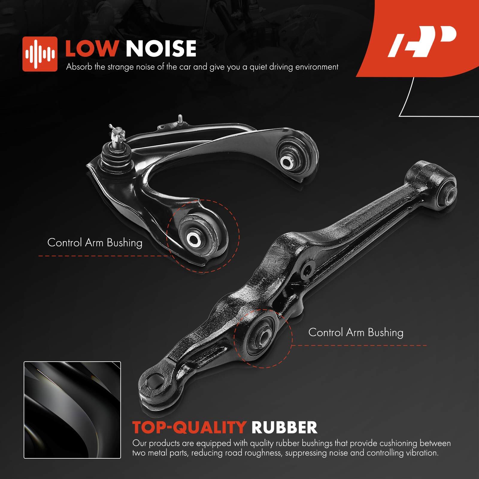 16x Front Upper & Lower Control Arm Ball Joint Sway Bar Tie Rod for Acura Honda