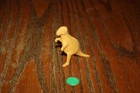Vintage Winneco (Payton) Beige Allosaurus Dinosaur - Marx, MPC