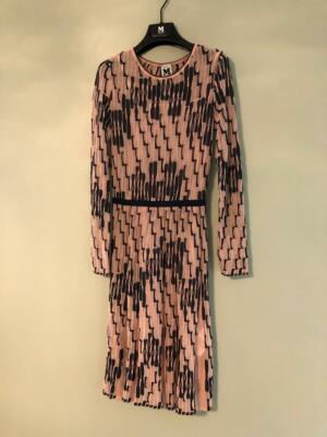M Missoni $990 New Abstract Print Long Sleeve Knit Dress (Size: 40EU/4US)