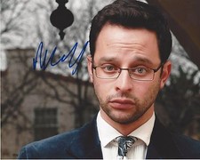 ACTOR COMEDIAN NICK KROLL SIGNED THE LEAGUE 8X10 PHOTO 5 W/COA RUXIN SHIVA BOWL