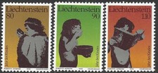 Liechtensten 1979, Mi. No. 725-727, MNH see scan